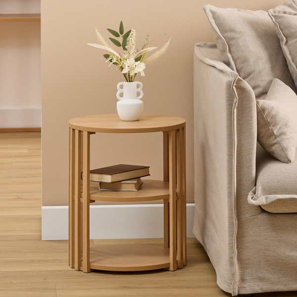 Βοηθητικό Τραπεζάκι (Φ40x48) F-V Slat 212893