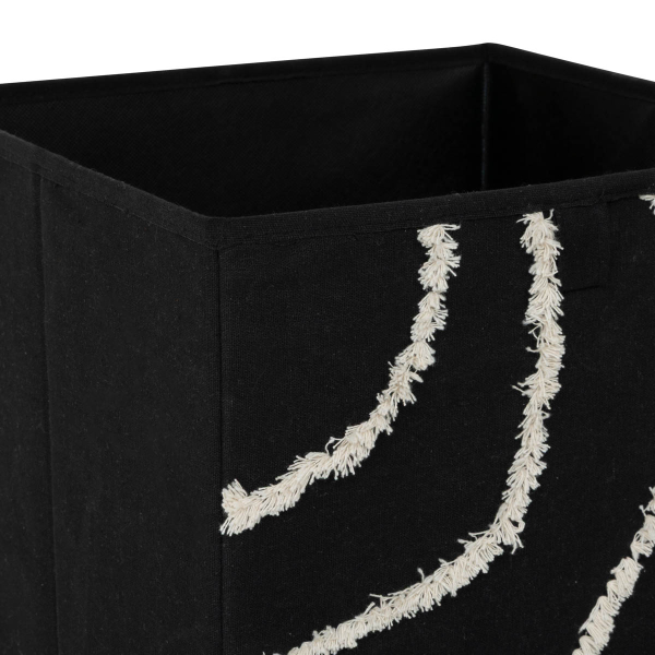 Κουτί Αποθήκευσης (31x31x31) F-V Bali Black 212794B