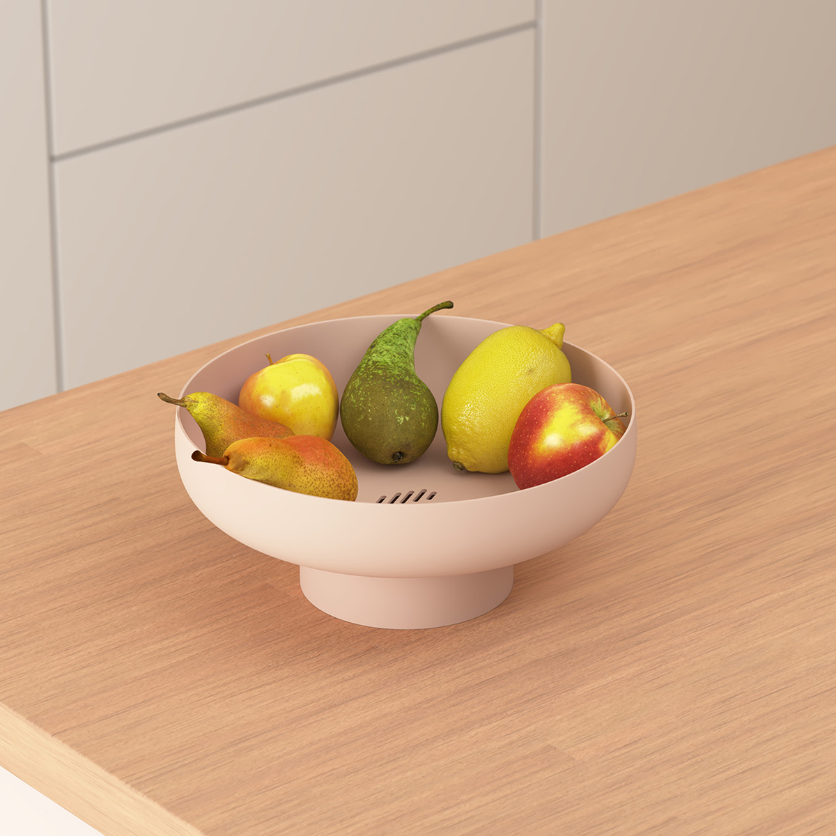 Φρουτιέρα (Φ26x10.5) F-V Poly Pink 190240B