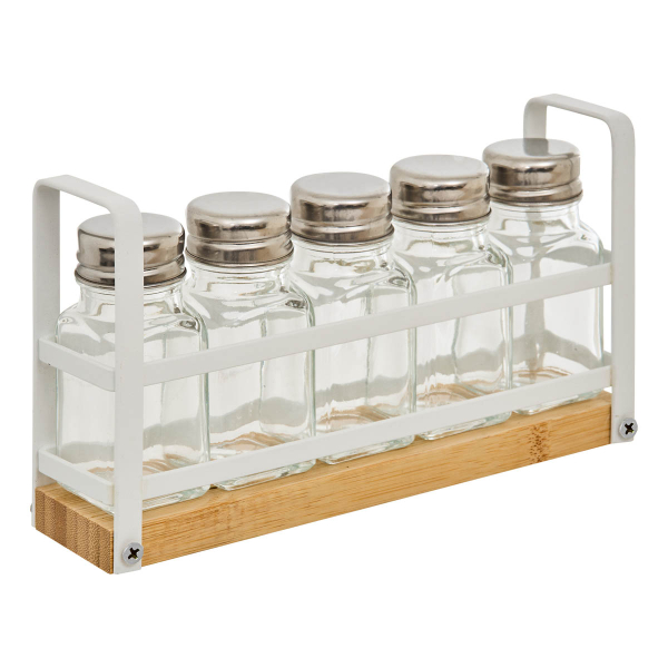 Βαζάκια Μπαχαρικών Σε Βάση (Σετ 5τμχ) F-V Balm 217621