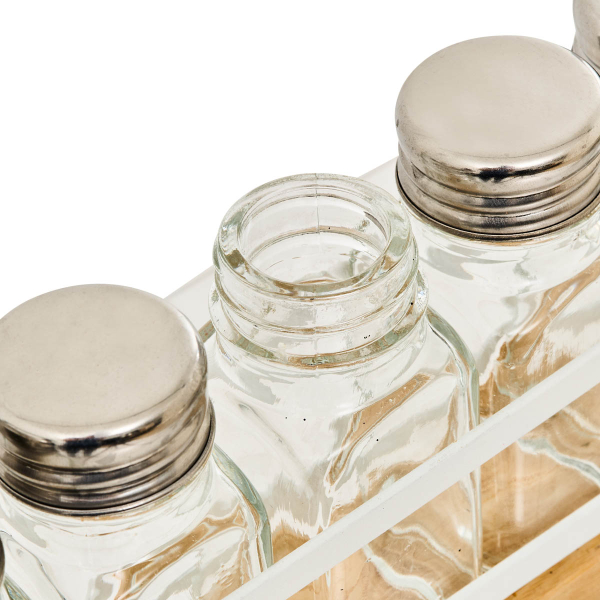 Βαζάκια Μπαχαρικών Σε Βάση (Σετ 5τμχ) F-V Balm 217621