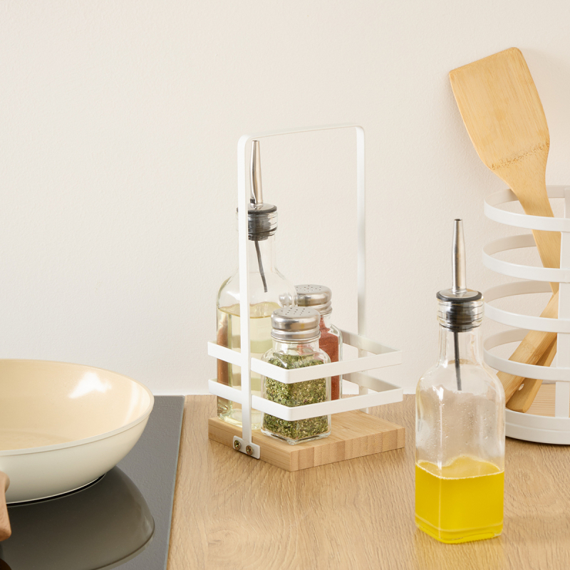 Αλατοπίπερο + Μπουκάλια Για Λάδι & Ξύδι (Σετ 4τμχ) F-V Balm 217622