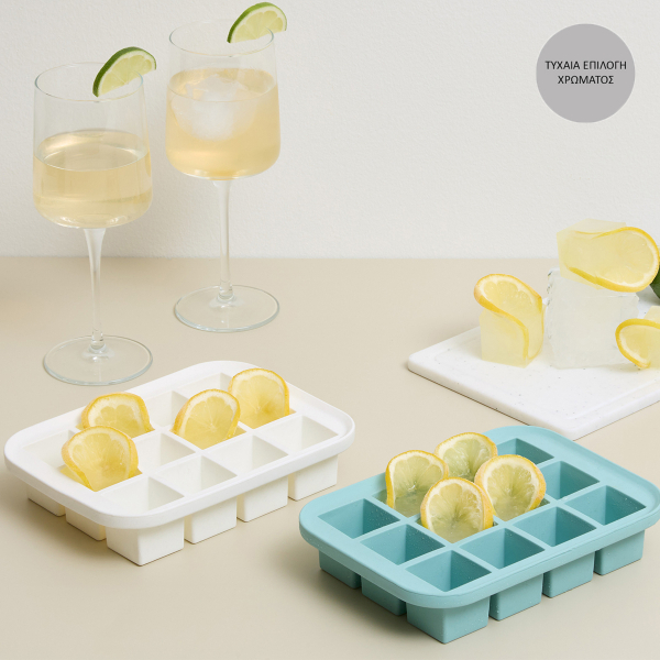 Παγοθήκη Σιλικόνης 12 Θέσεων F-V 213561 (Τυχαία Επιλογή Χρώματος)