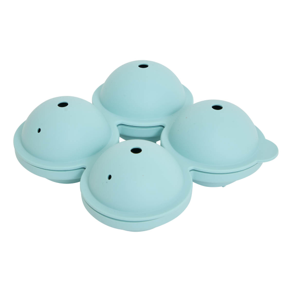 Παγοθήκη Στρογγυλή Σιλικόνης 4 Θέσεων F-V 213562 (Τυχαία Επιλογή Χρώματος)