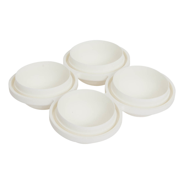 Παγοθήκη Στρογγυλή Σιλικόνης 4 Θέσεων F-V 213562 (Τυχαία Επιλογή Χρώματος)