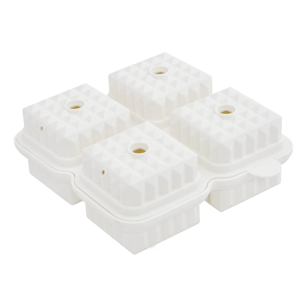 Παγοθήκη Σιλικόνης 4 Θέσεων F-V 213563 (Τυχαία Επιλογή Χρώματος)