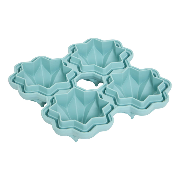 Παγοθήκη Στρογγυλή Σιλικόνης 4 Θέσεων F-V 213564 (Τυχαία Επιλογή Χρώματος)