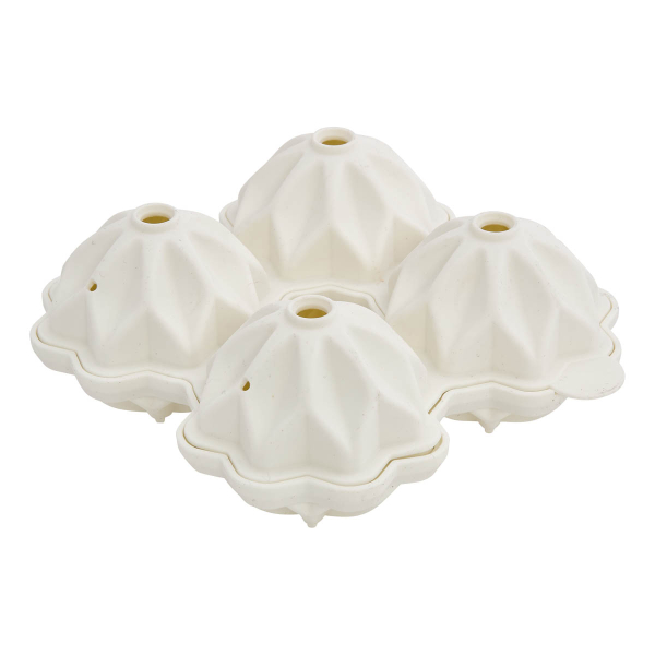 Παγοθήκη Στρογγυλή Σιλικόνης 4 Θέσεων F-V 213564 (Τυχαία Επιλογή Χρώματος)