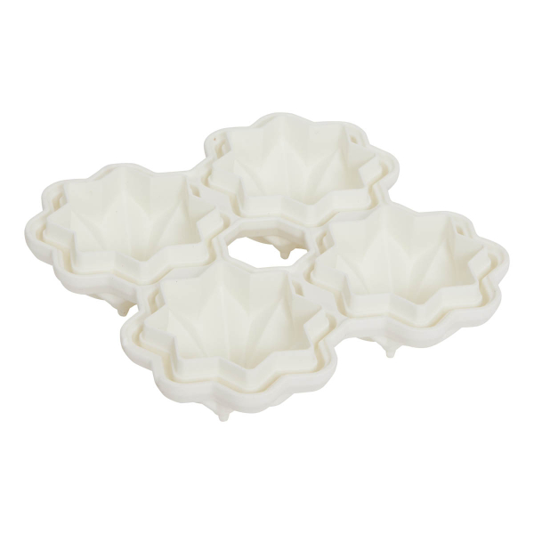 Παγοθήκη Στρογγυλή Σιλικόνης 4 Θέσεων F-V 213564 (Τυχαία Επιλογή Χρώματος)