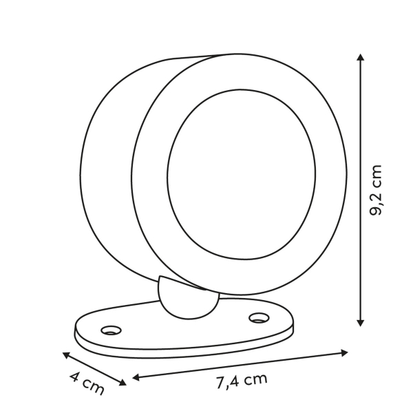 Σποτ Επαναφορτιζόμενο LED Dimmable 3 CCT F-V Wood 212000B