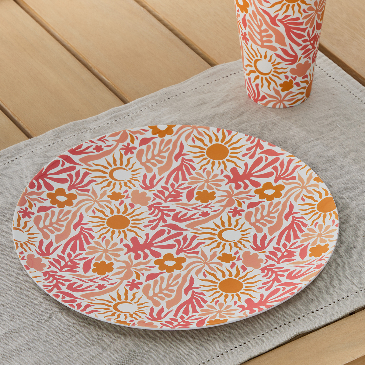 Πιάτο Φαγητού Ρηχό Πλαστικό (Φ25) F-V Solea 213545A