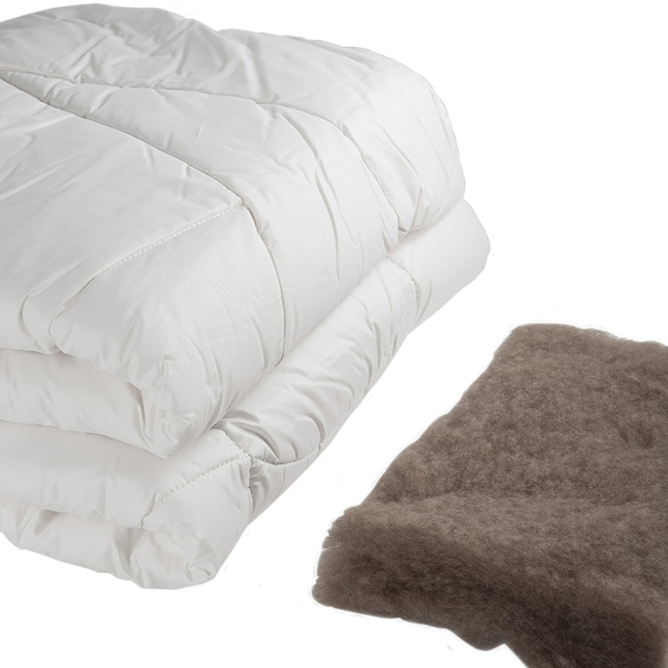 Πάπλωμα Μονό (170x240) Από Μαλλί Καμήλας Vesta Camel