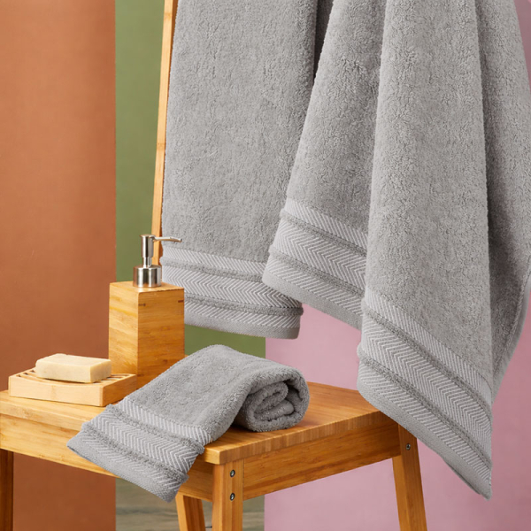 Πετσέτες Μπάνιου (Σετ 3τμχ) Whitegg T080-1 500gsm