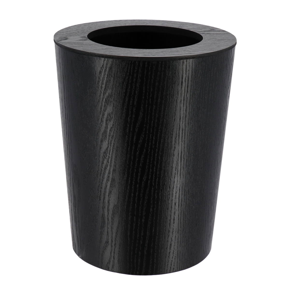 Κάδος Απορριμμάτων (Φ22 5X28 5) T-D 9Lt Oak Effect Black 6553103 Home Μπάνιο Αξεσουάρ Μπάνιου Κάδοι Spitishop