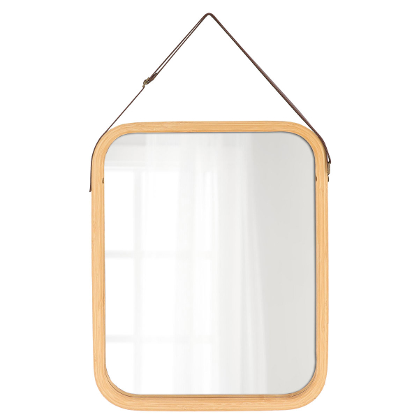 Διακοσμητικός Καθρέφτης Τοίχου (34x1.5x41.5) T-D Bamboo 8562195