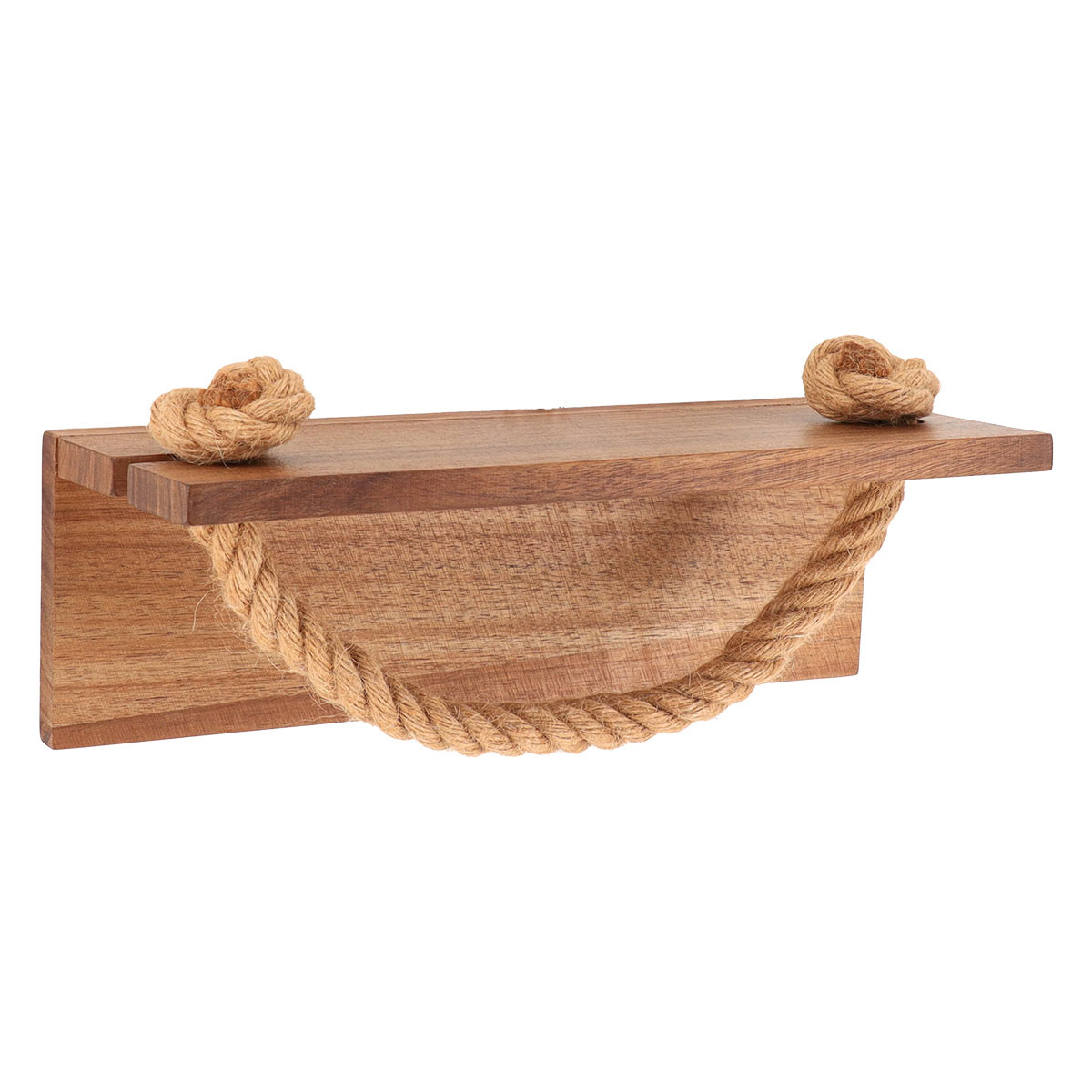 Κρεμάστρα Μπάνιου για Πετσέτες με Ράφι (30X12X15) T-D Natural 91058104 Home Οργάνωση & Αποθήκευση Κρεμάστρες Γαντζάκια - Κρεμαστράκια Τοίχου Spitishop