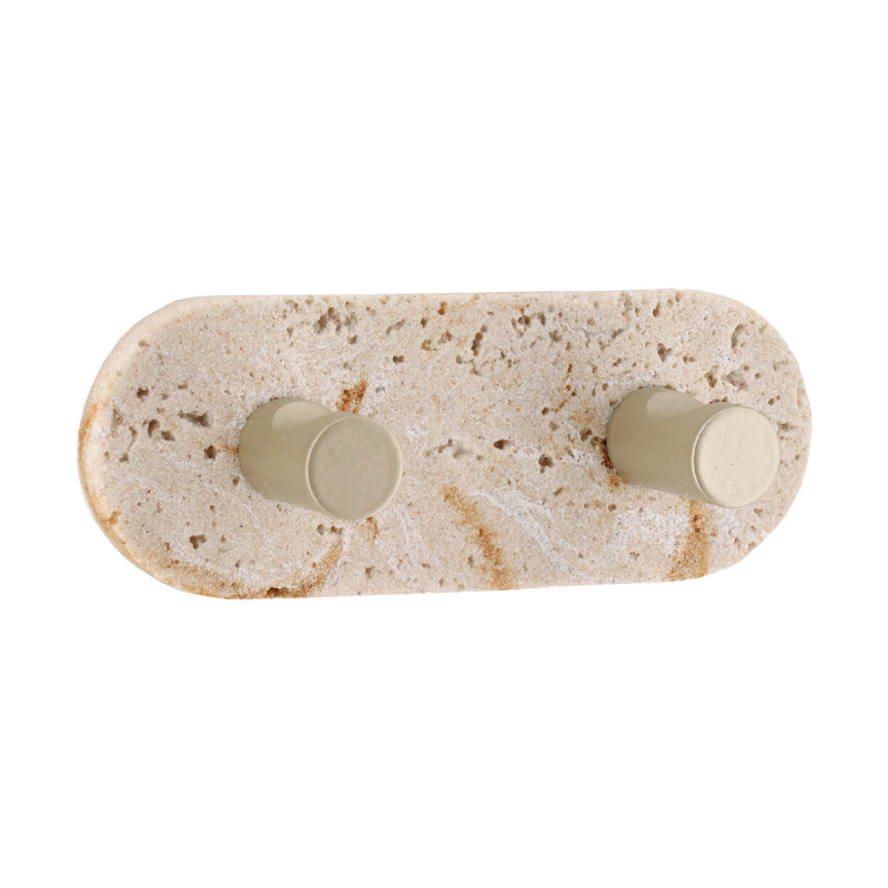 Κρεμαστράκι Αυτοκόλλητο (12x4.5x3.5) T-D Travertin Effect 9079611