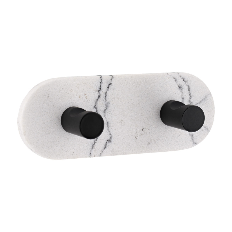 Κρεμαστράκι Αυτοκόλλητο (12x4.5x3.5) T-D Marble Effect 9079602