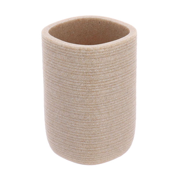 Ποτηροθήκη Μπάνιου (Φ7.5x11) T-D Stripes Beige 61178161