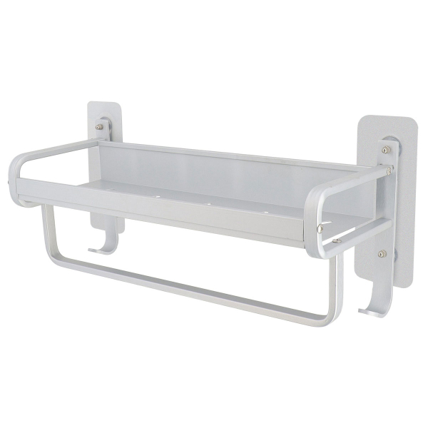 Ραφιέρα Μπάνιου Με Κρεμάστρα Για Πετσέτες T-D Chrome 9107599