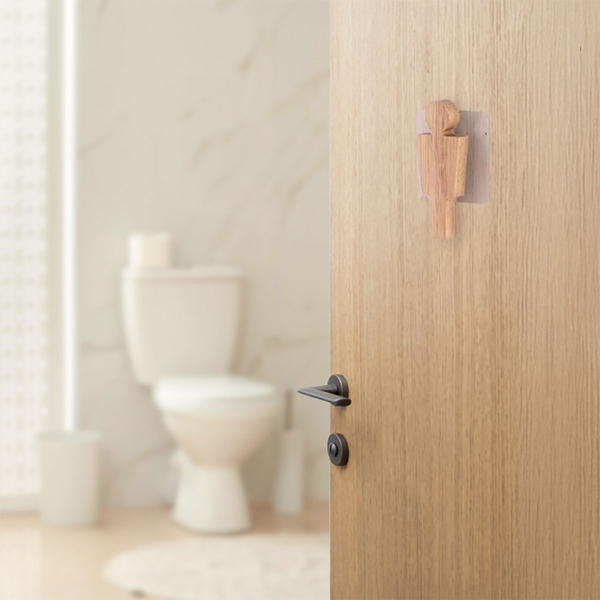 Σήμανση WC Αυτοκόλλητη Για Άνδρες T-D Natural 9085104