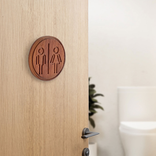 Σήμανση WC Αυτοκόλλητη T-D Acacia 9088167