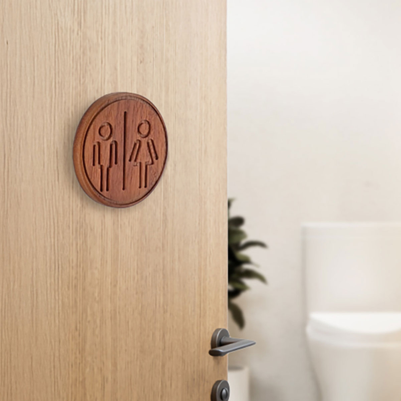 Σήμανση WC Αυτοκόλλητη T-D Acacia 9088167