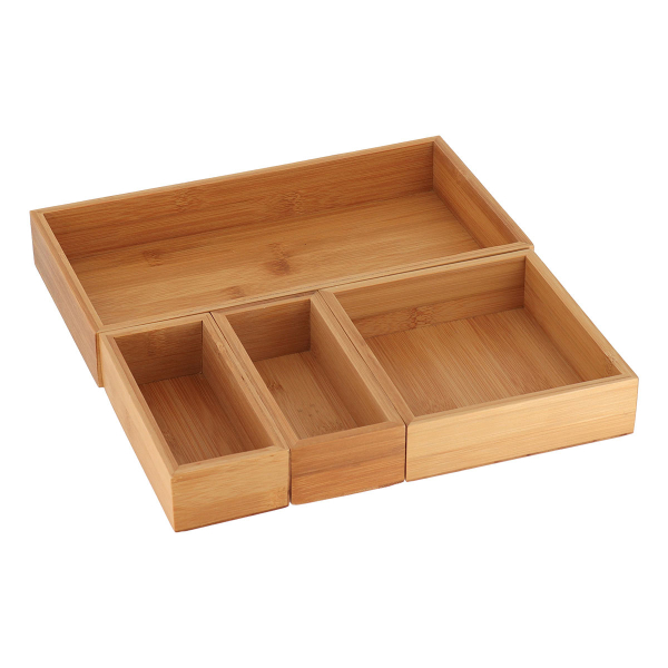 Θήκες Οργάνωσης (Σετ 4τμχ) T-D Bamboo 8307195