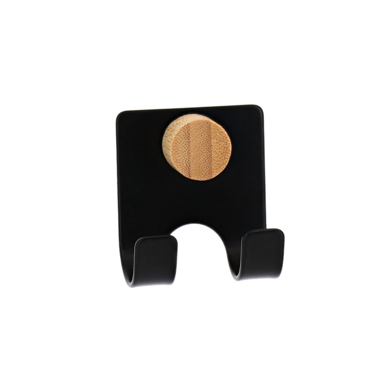 Κρεμαστράκι Αυτοκόλλητο (4.5x3x5) T-D Matt Black 91127103