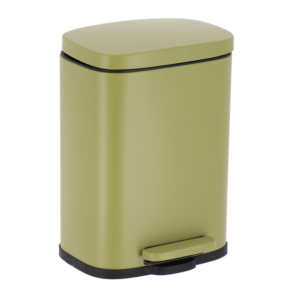 Κάδος Απορριμμάτων Μπάνιου (21x18.5x29.5) T-D 5lt Olive Green 65561401