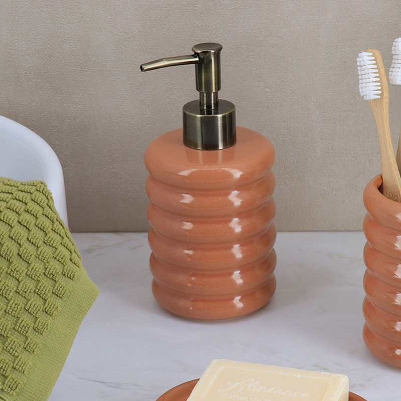 Dispenser Μπάνιου 400ml (Φ8x17) T-D 70's Style Sienna 62186124