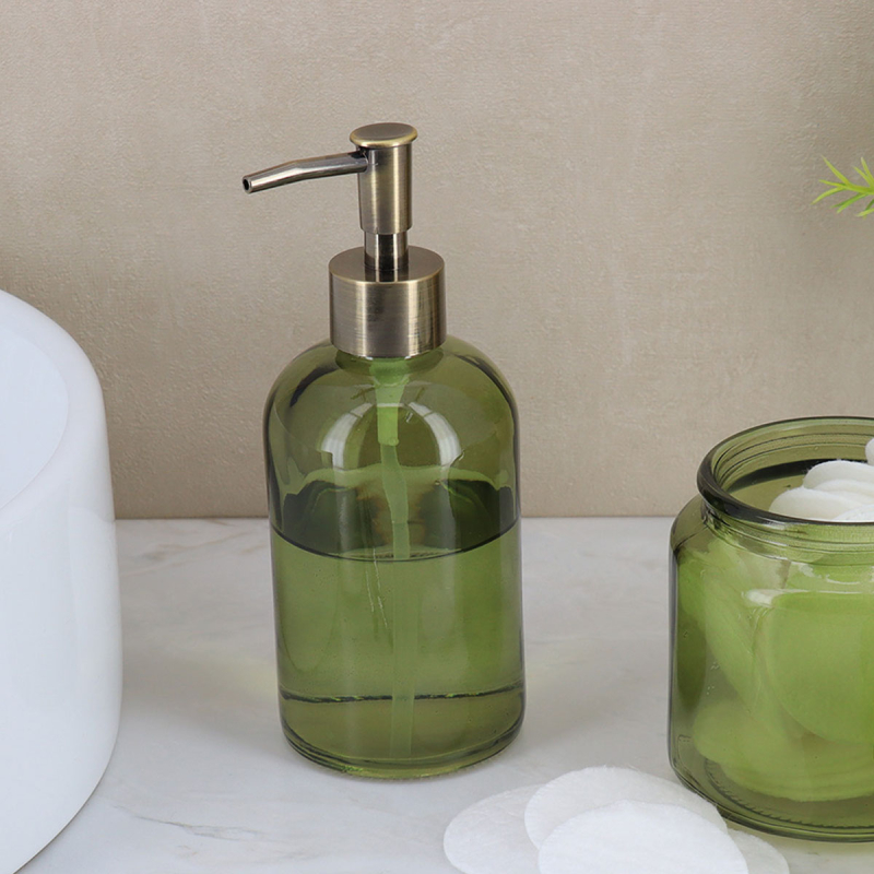 Dispenser Μπάνιου 410ml (Φ7.5x20.5) T-D Olive Green 621871401