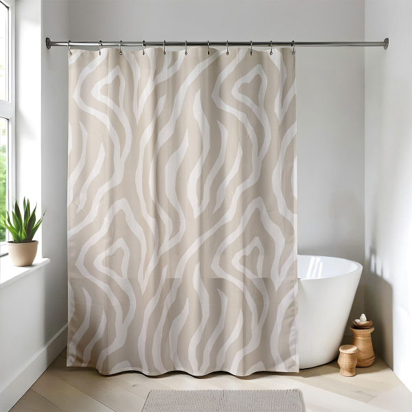 Κουρτίνα Μπάνιου Πλαστική (180x180) Με Κρίκους T-D Arusha 1103802