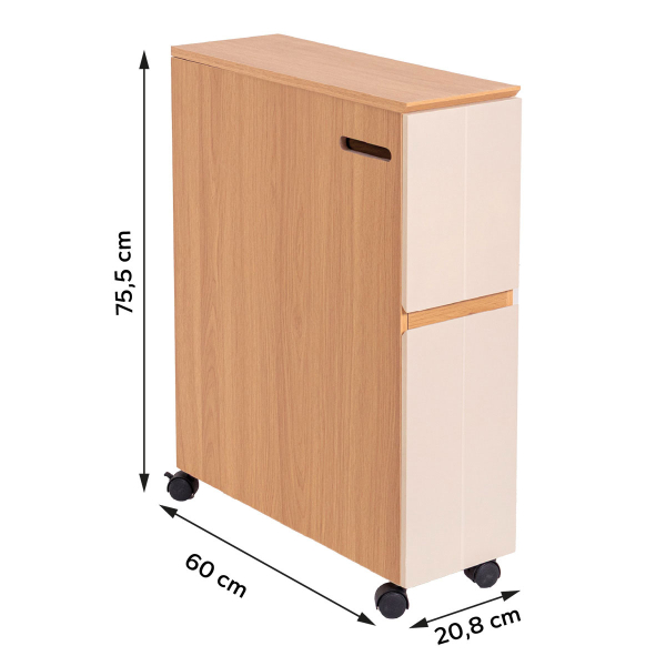 Τρόλεϊ/Ραφιέρα Με Ροδάκια (60x20.8x75) T-D Rivoli 9942824