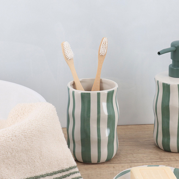 Ποτηροθήκη Μπάνιου (Φ8x11.6) T-D Sage Green 61192144