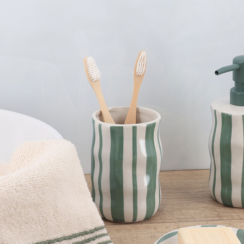 Ποτηροθήκη Μπάνιου (Φ8x11.6) T-D Sage Green 61192144