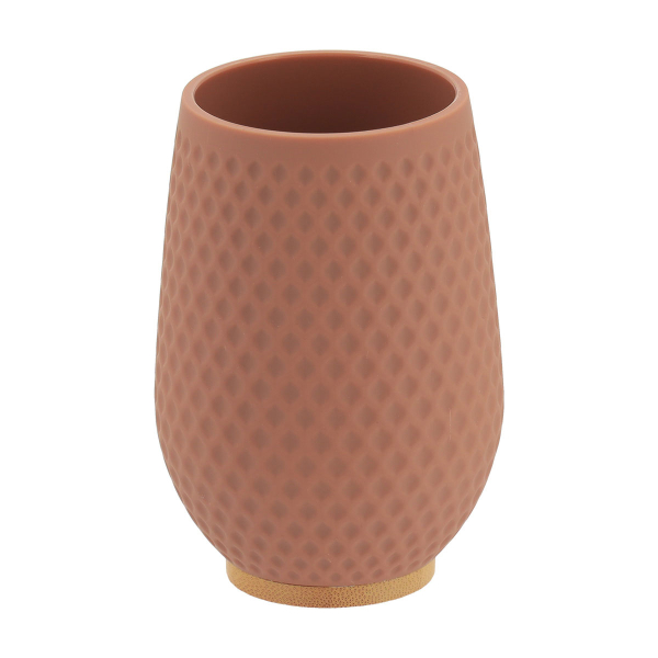 Ποτηροθήκη Μπάνιου (Φ8x12) T-D Rubber Cappuccino 61196166