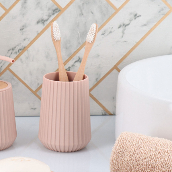 Ποτηροθήκη Μπάνιου (Φ7.5x11) T-D Rubber Blush 61197153