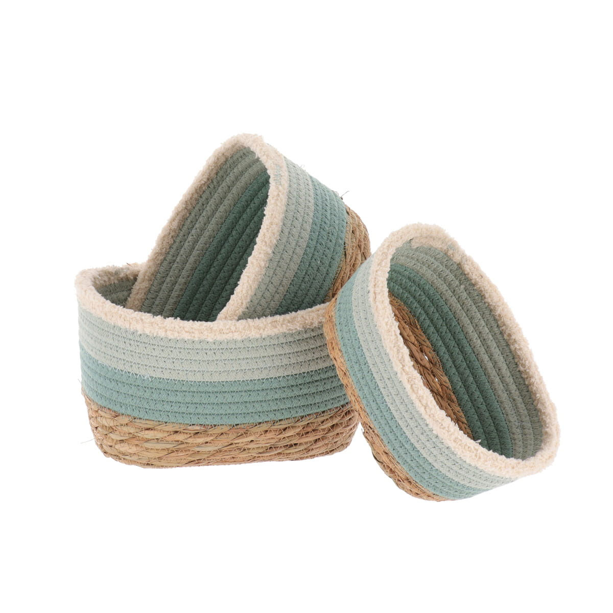 Καλάθια Αποθήκευσης (Σετ 3τμχ) T-D Sage Green 84248144