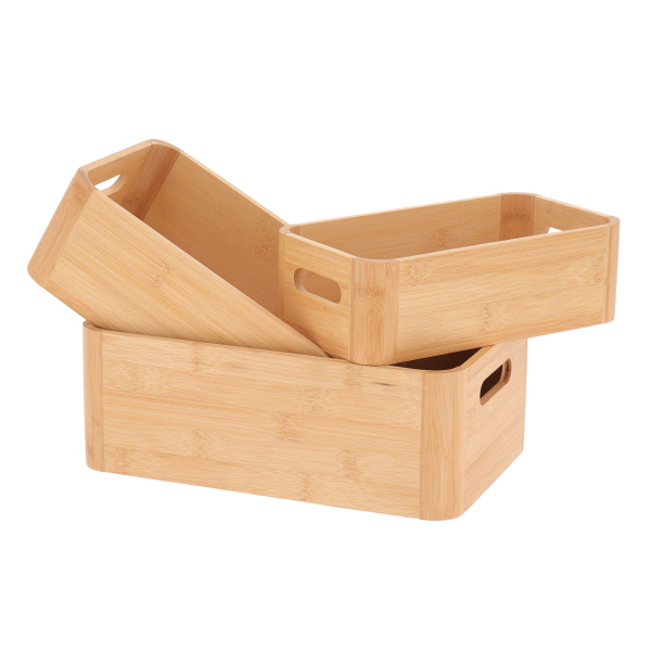 Κουτιά Αποθήκευσης (Σετ 3τμχ) T-D Bamboo 84251195
