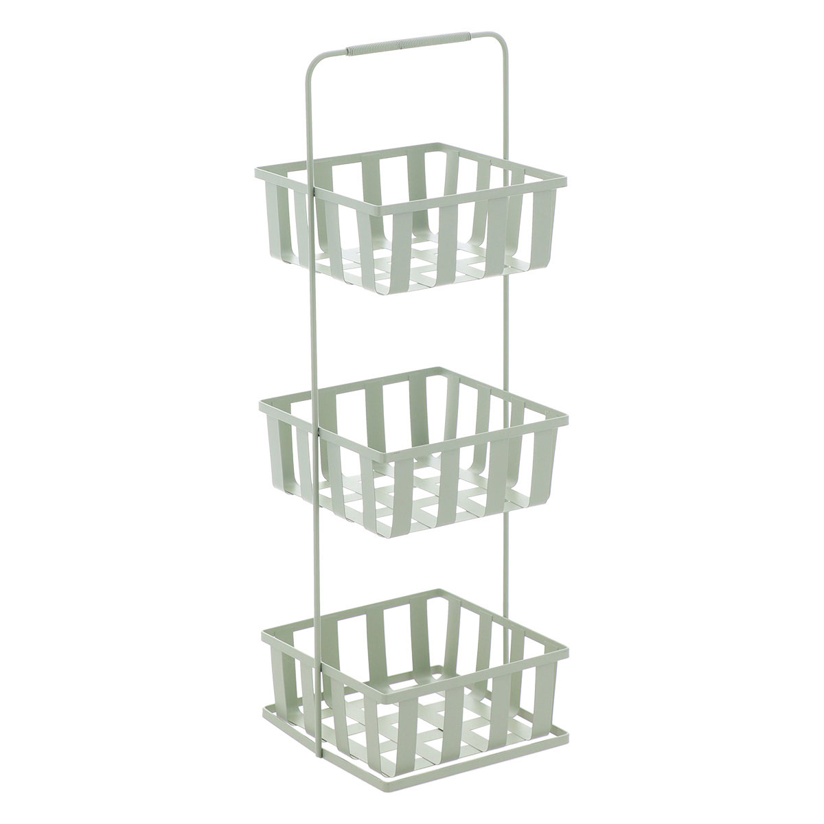 Ραφιέρα Δαπέδου 3 Θέσεων (18X18X56 5) T-D Sage Green 98272144 Home Οργάνωση & Αποθήκευση Μπάνιου Ραφιέρες Εταζέρες Spitishop