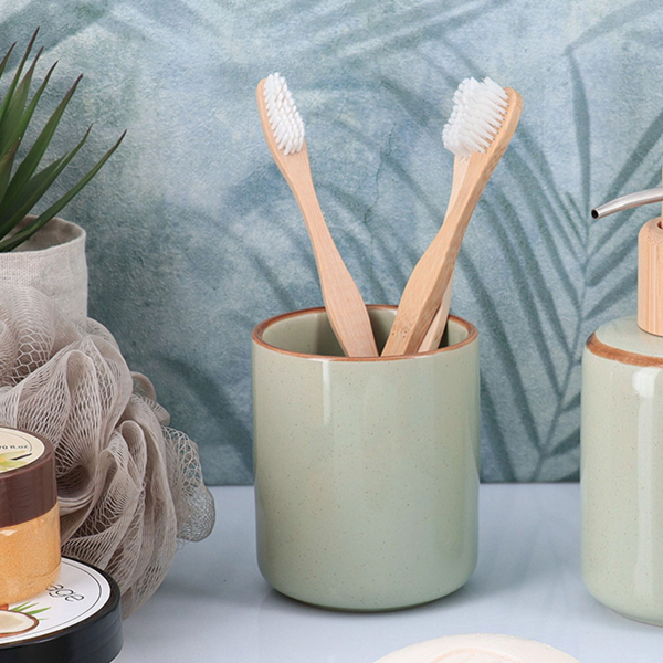 Ποτηροθήκη Μπάνιου (Φ7.8x9) T-D Sage Green 61193144