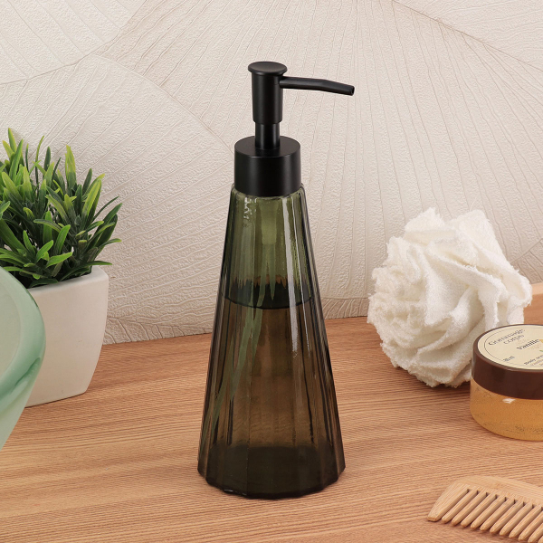 Dispenser Μπάνιου 300ml (Φ8x22.5) T-D Translucent Olive Green 622011401