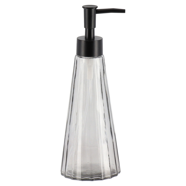 Dispenser Μπάνιου 300ml (Φ8x22.5) T-D Translucent Black 62201103