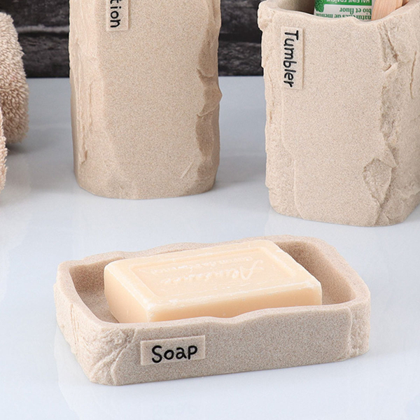 Σαπουνοθήκη (12.8x9x2.5) T-D Paola Square Natural 64198104