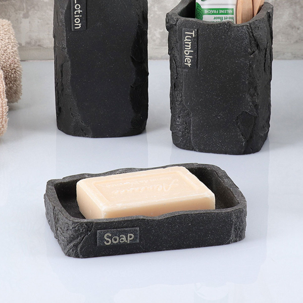 Σαπουνοθήκη (12.8x9x2.5) T-D Paola Square Black 64198103