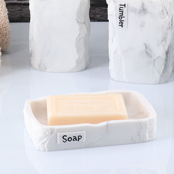 Σαπουνοθήκη (12.8x9x2.5) T-D Paola Square Marble 64198602