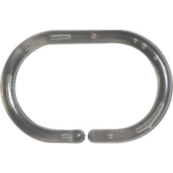 Κρίκοι Κουρτίνας Μπάνιου 12τμχ T-D Grey 2201180