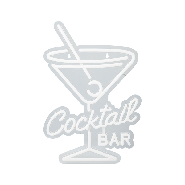 Διακοσμητικό Τοίχου Με Neon (32x38) K-M Coctail Bar NE1100230
