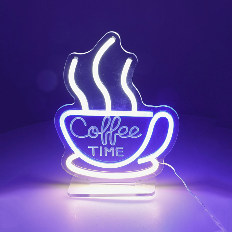 Διακοσμητικό Τοίχου Με Neon (21x27) K-M Coffee NE1100260